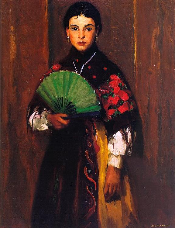 Robert Henri Spanish Girl of Segovia Germany oil painting art